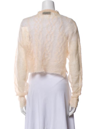 Simone Rocha Mohair Crew Neck Sweater