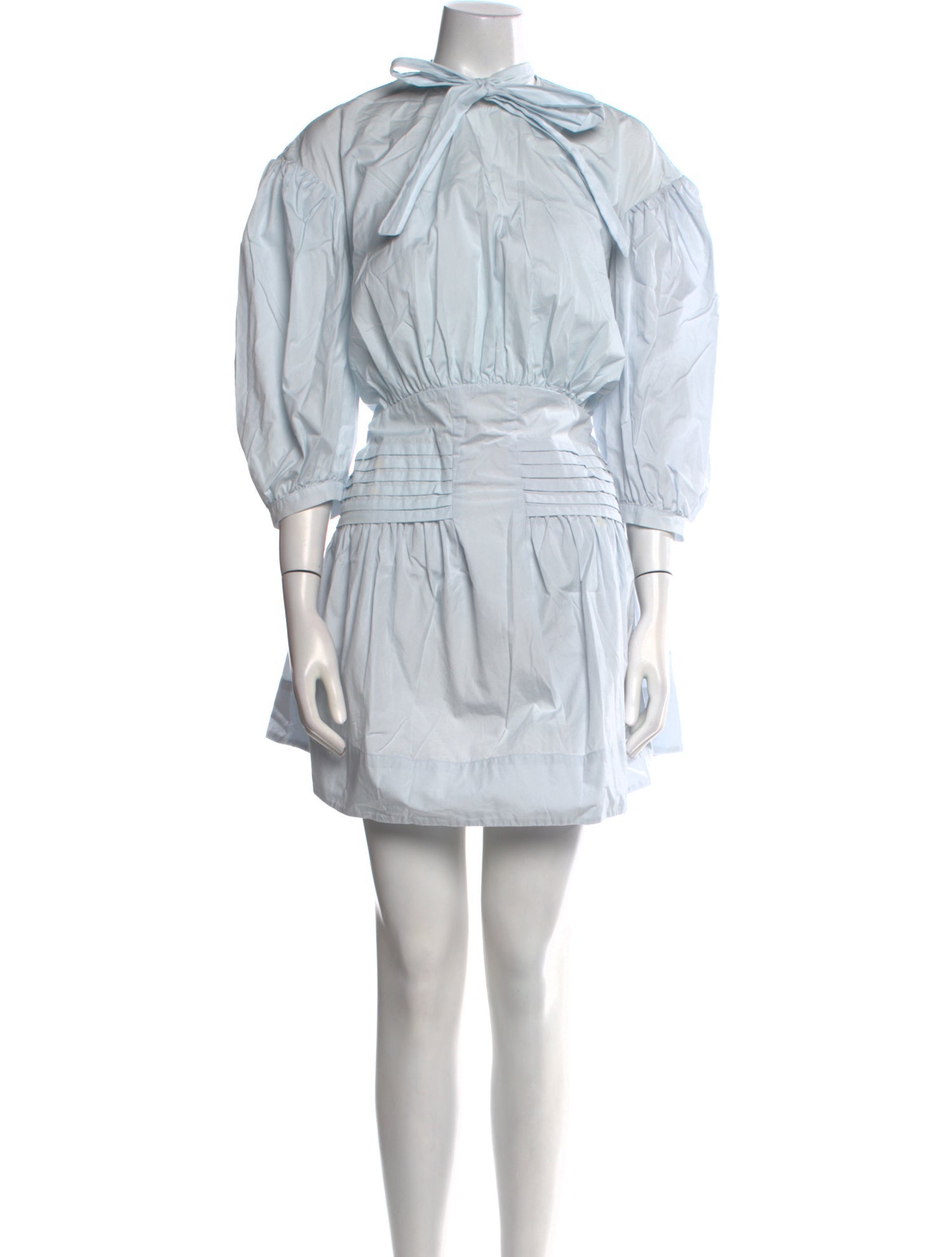 Simone Rocha Tie Neck Mini Dress