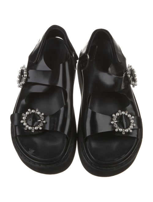 Simone Rocha Leather Slides