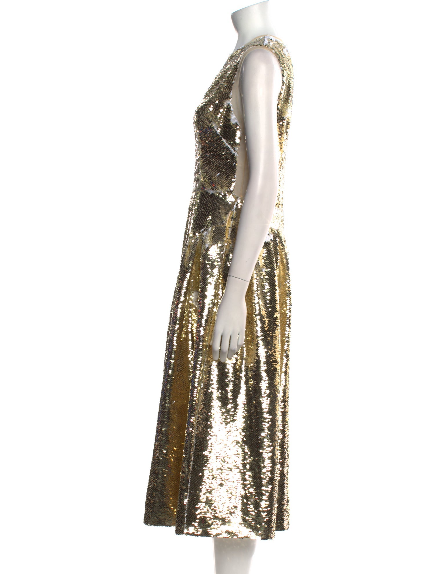 Simone Rocha Sequin Midi Length Dress w/ Tags