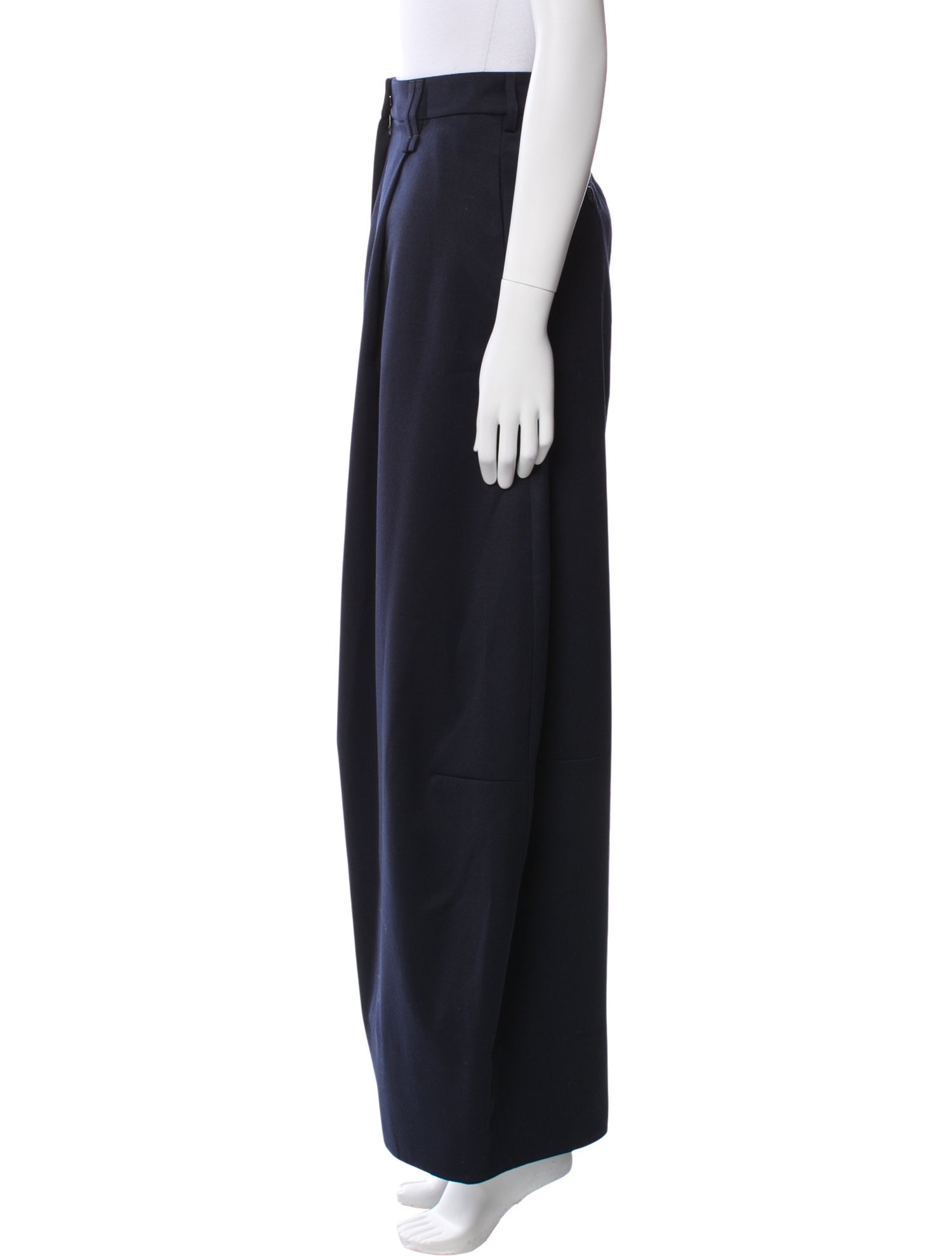 Simone Rocha Virgin Wool Wide Leg Pants