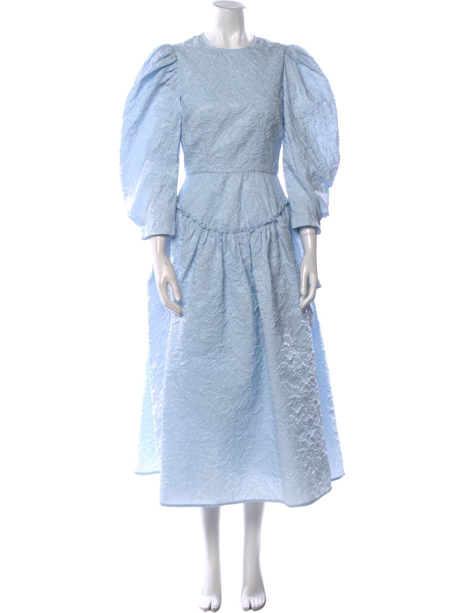 Simone Rocha Crew Neck Long Dress