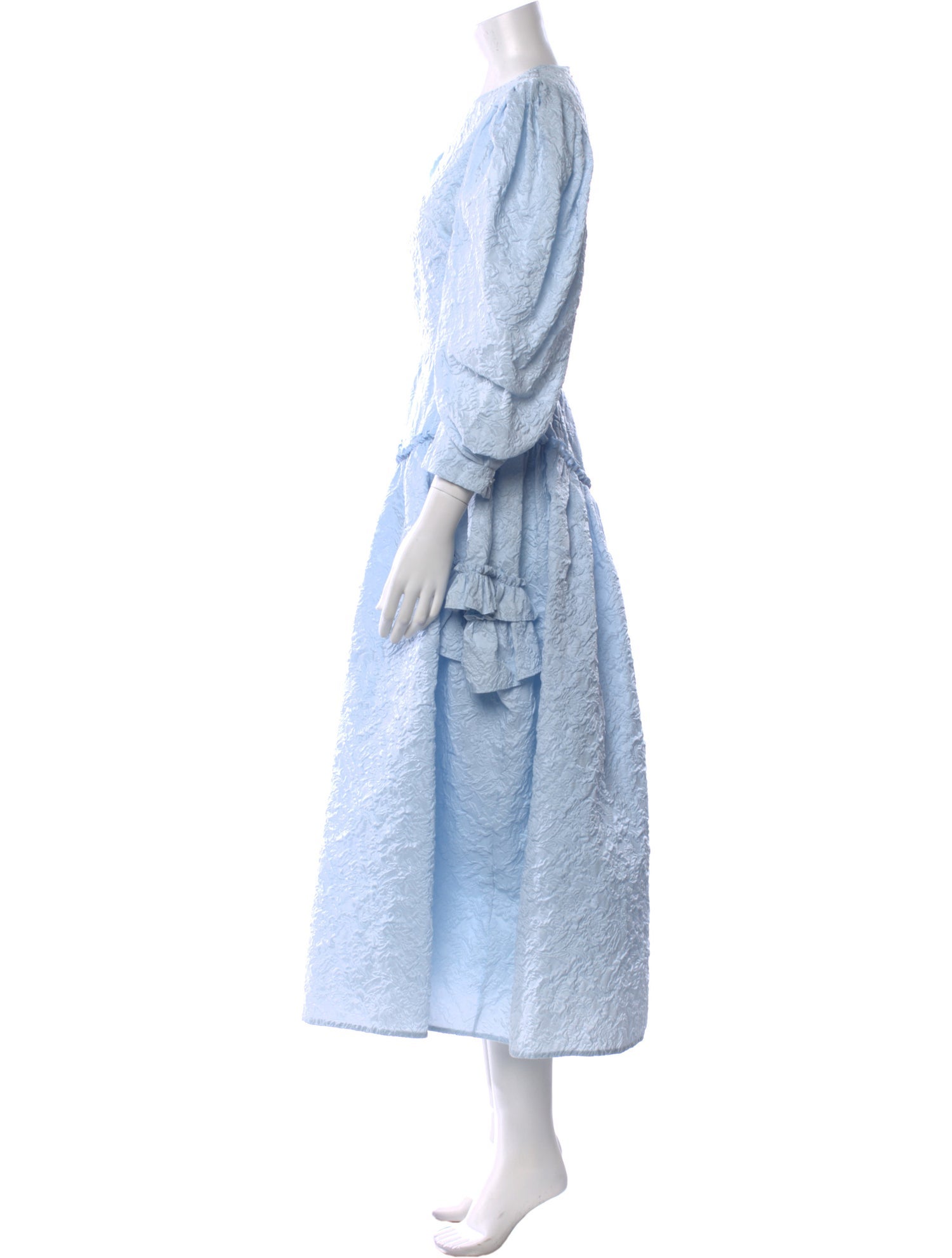 Simone Rocha Crew Neck Long Dress