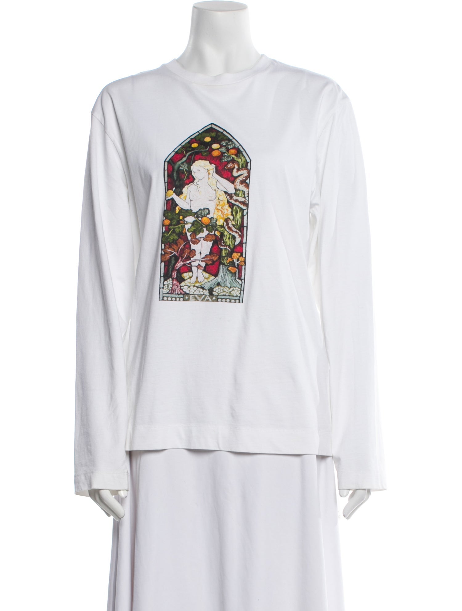 Simone Rocha Graphic Print Crew Neck T-Shirt