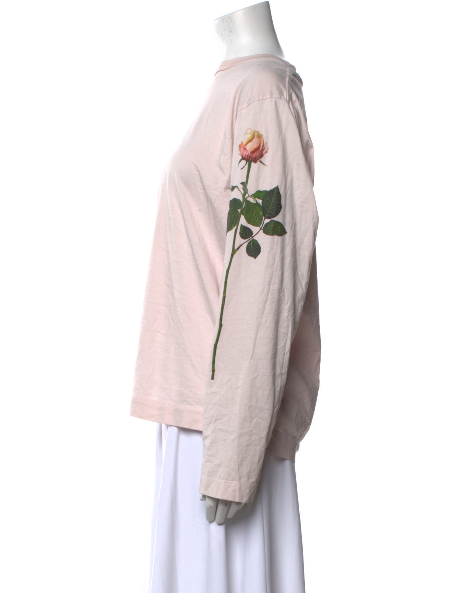 Simone Rocha Bateau Neckline Long Sleeve Sweatshirt