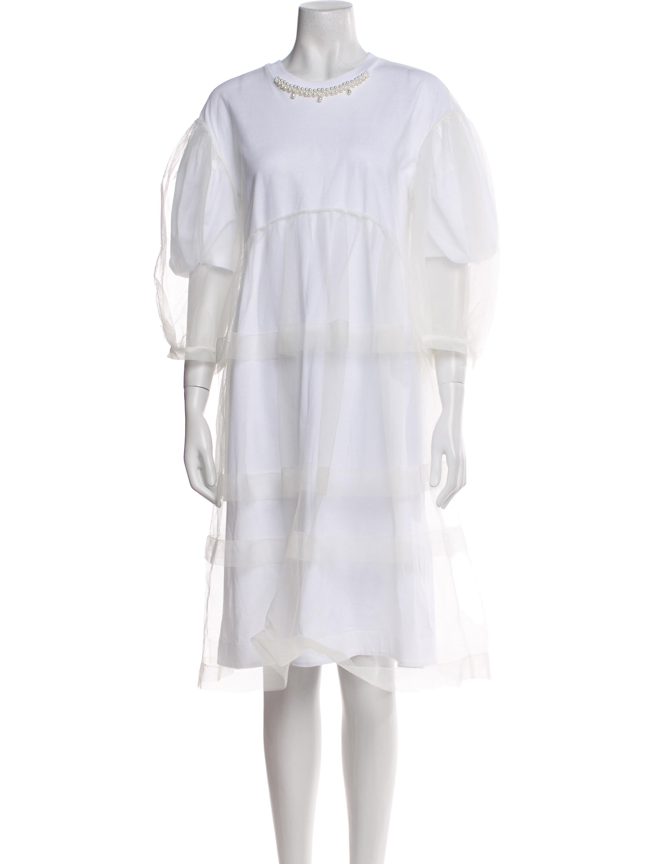 Simone Rocha Crew Neck Knee-Length Dress w/ Tags
