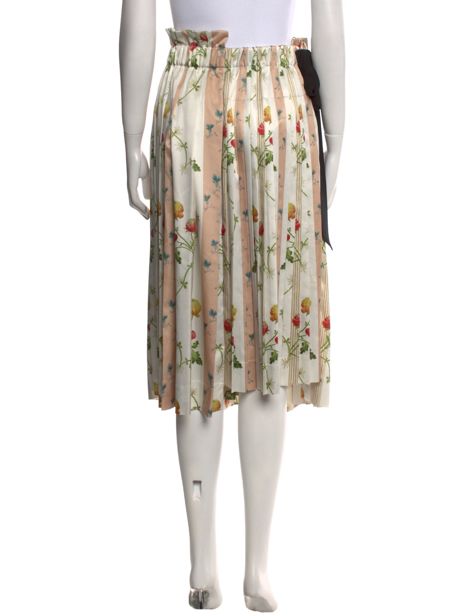 Simone Rocha Floral Print Midi Length Skirt