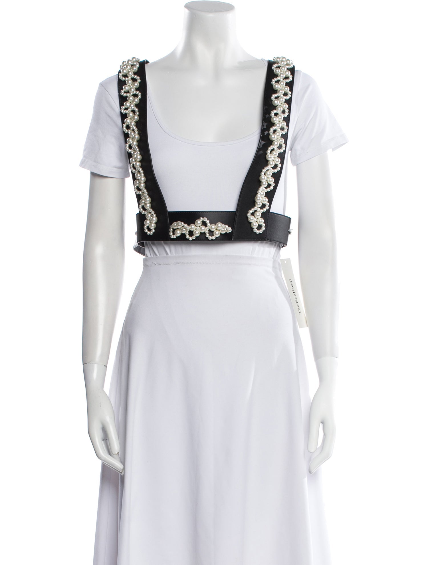 Simone Rocha Wide Leather Waist Belt