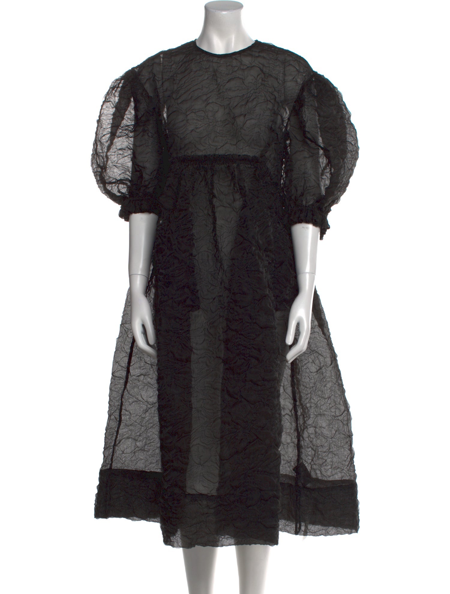 Simone Rocha Lace Pattern Midi Length Dress