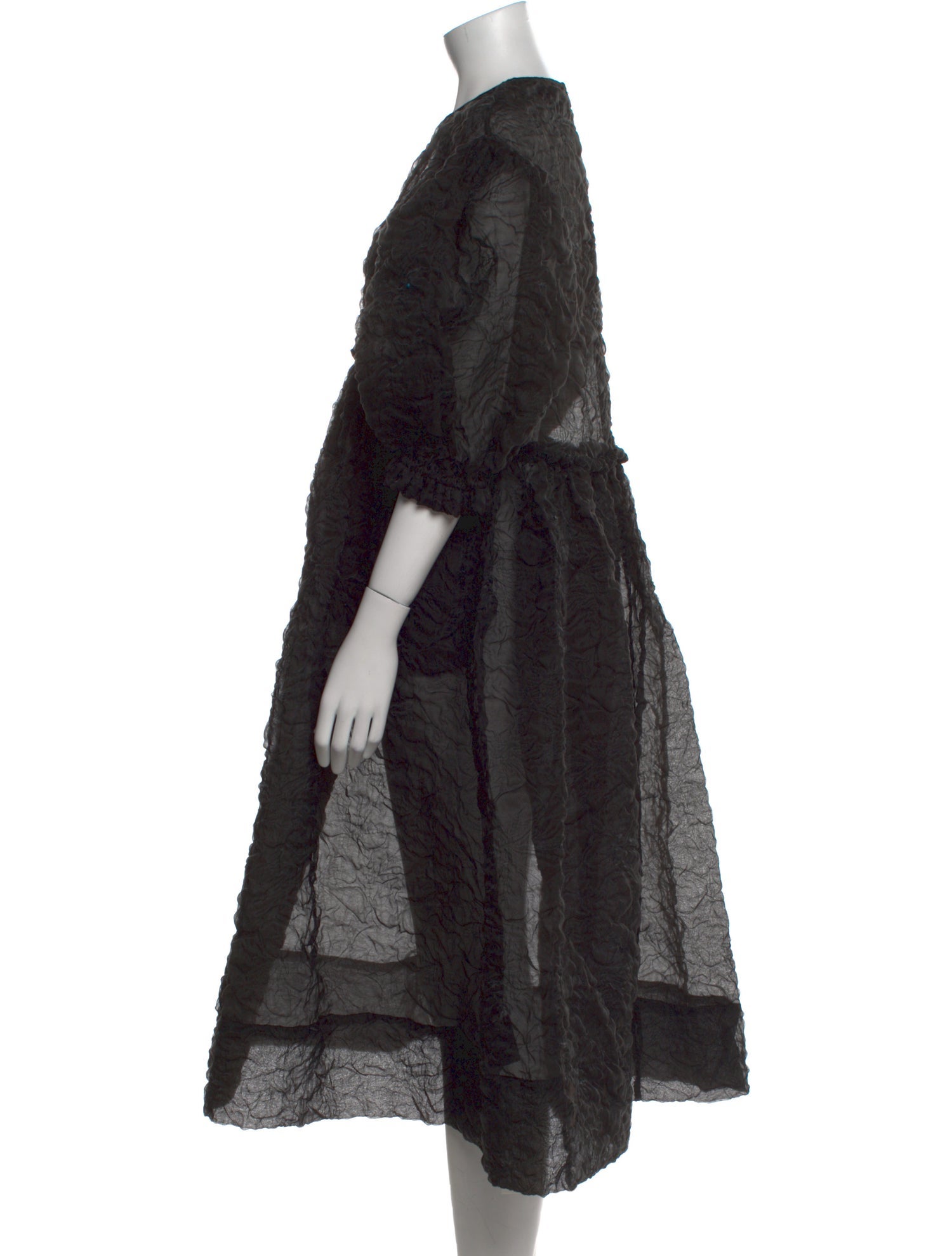 Simone Rocha Lace Pattern Midi Length Dress