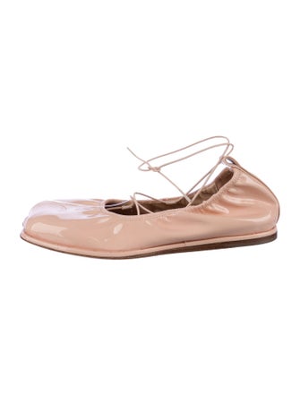 Simone Rocha Patent Leather Ballet Flats