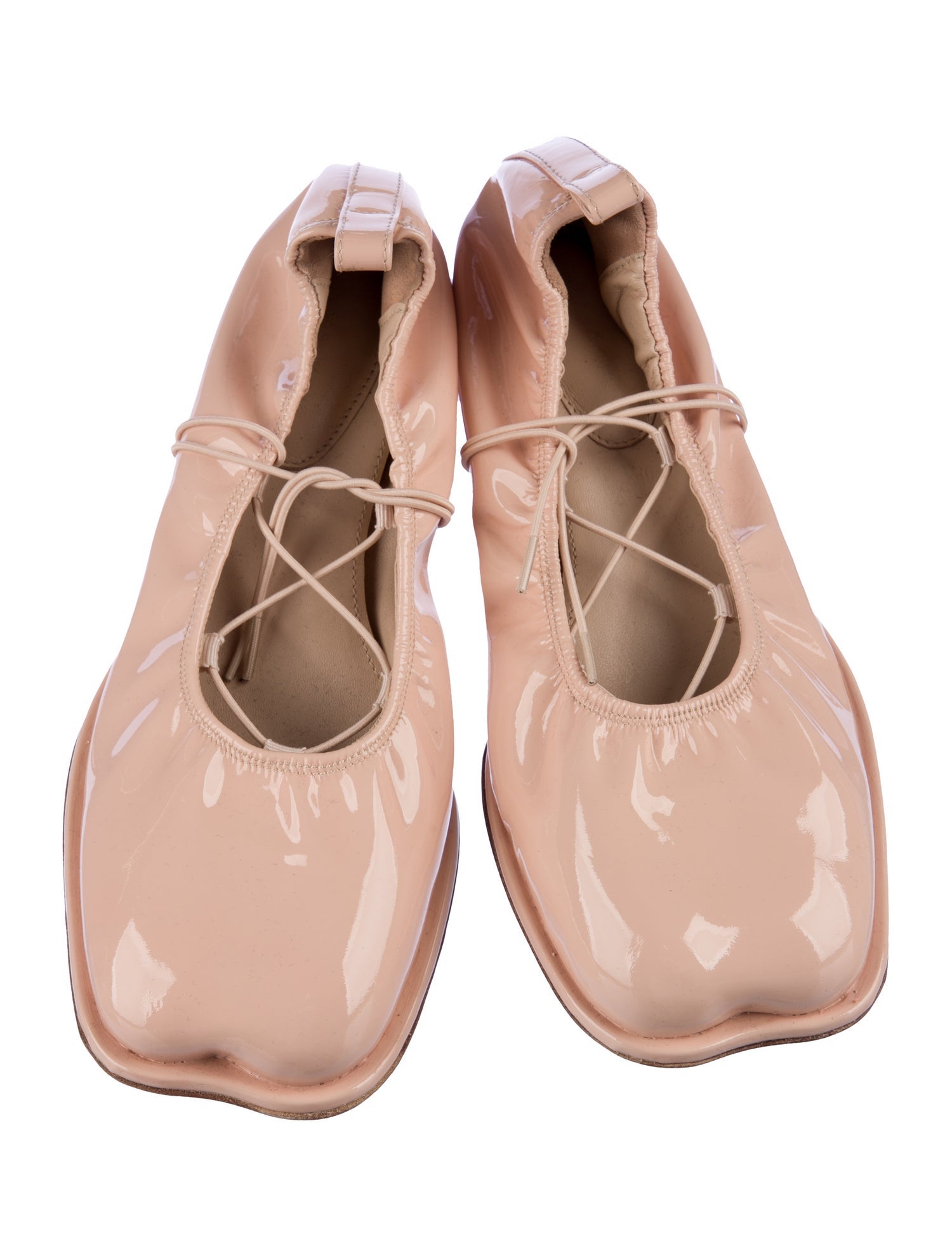 Simone Rocha Patent Leather Ballet Flats