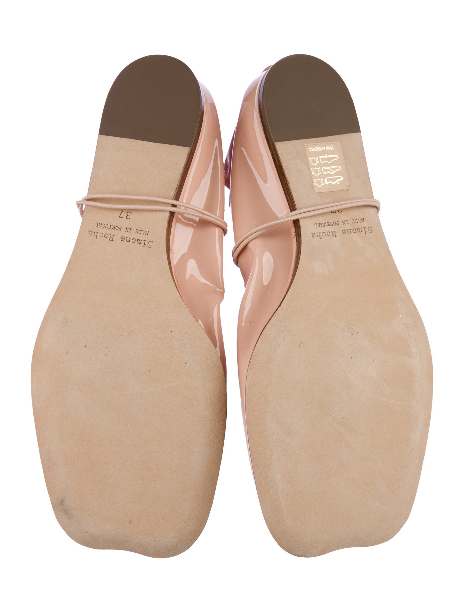 Simone Rocha Patent Leather Ballet Flats