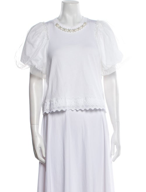 Simone Rocha Crew Neck Short Sleeve T-Shirt