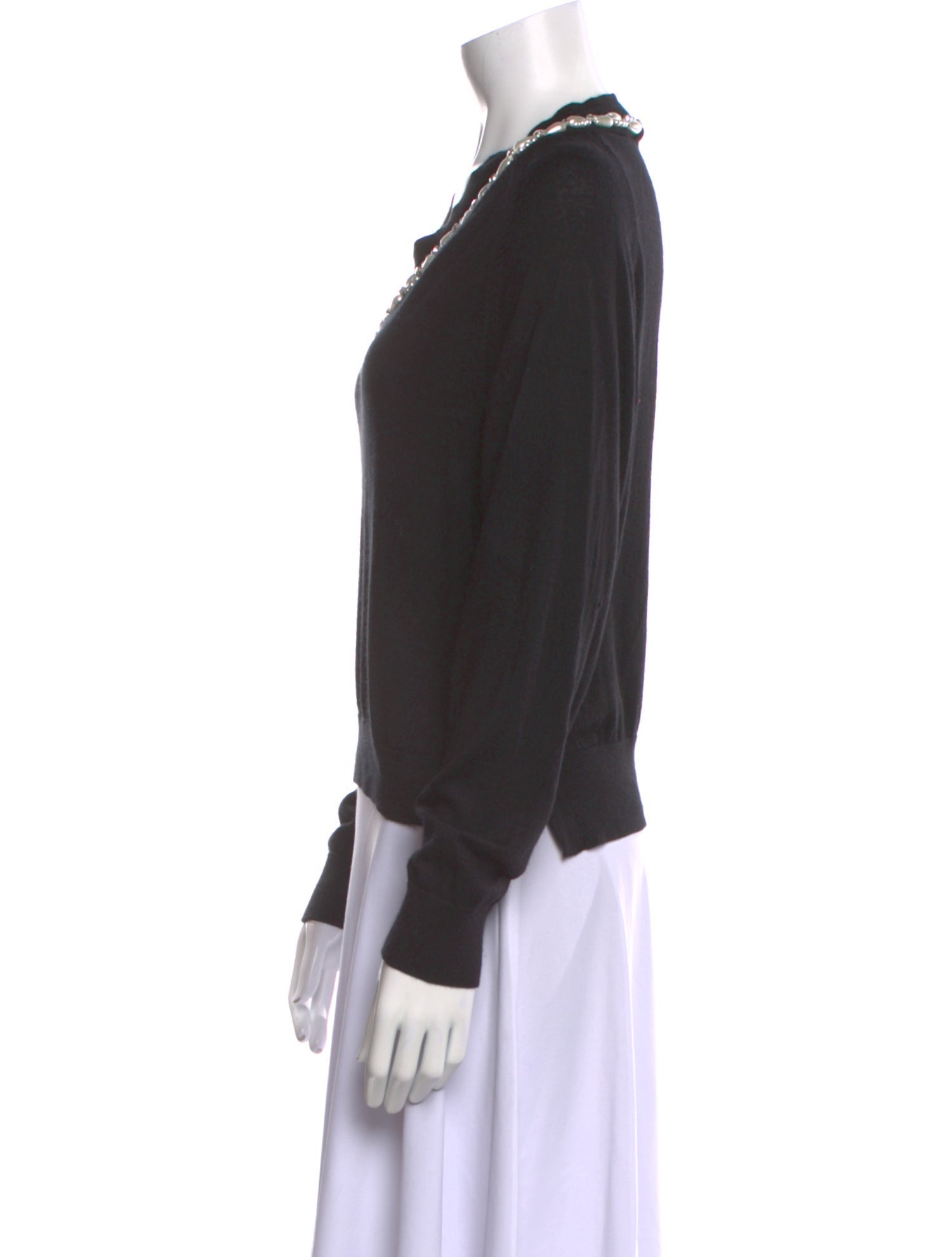 Simone Rocha Wool V-Neck Sweater