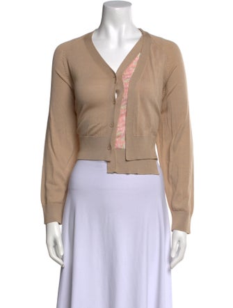 Simone Rocha Wool V-Neck Sweater