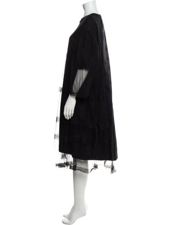 Simone Rocha Crew Neck Knee-Length Dress