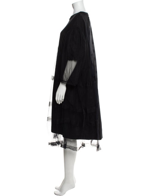 Simone Rocha Crew Neck Knee-Length Dress