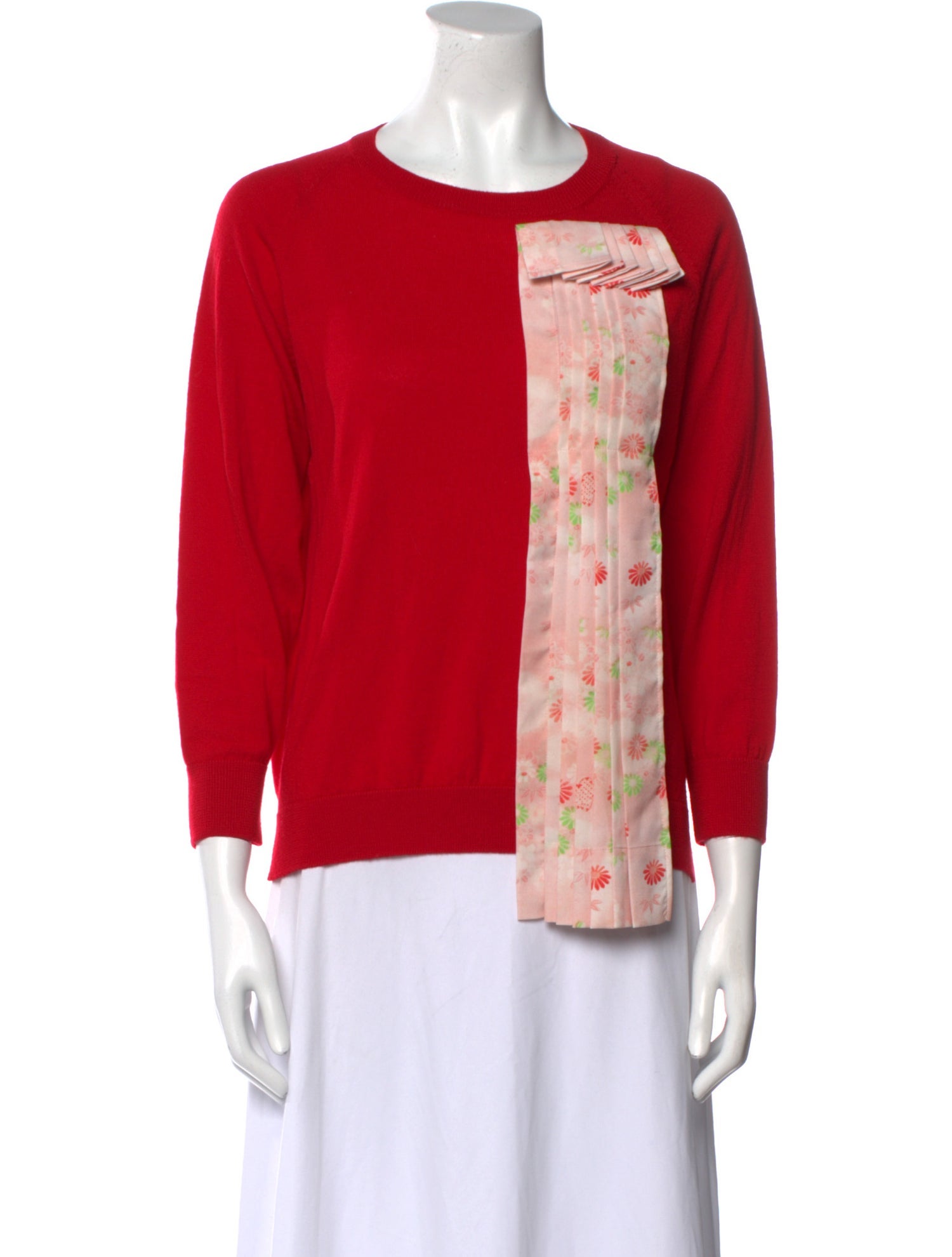 Simone Rocha Virgin Wool Printed Sweater
