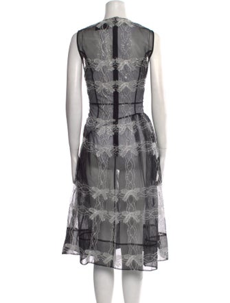 Simone Rocha Printed Midi Length Dress