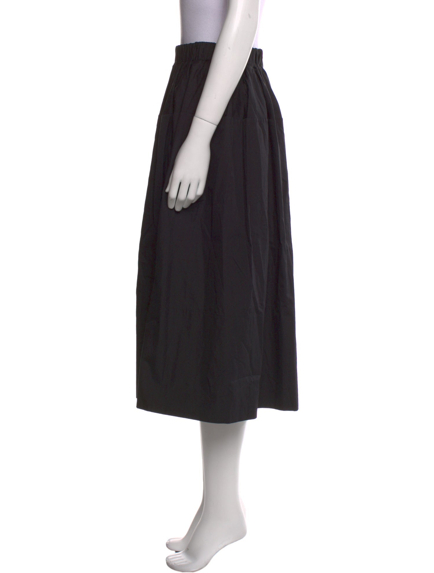 Simone Rocha Beaded Accents Midi Length Skirt