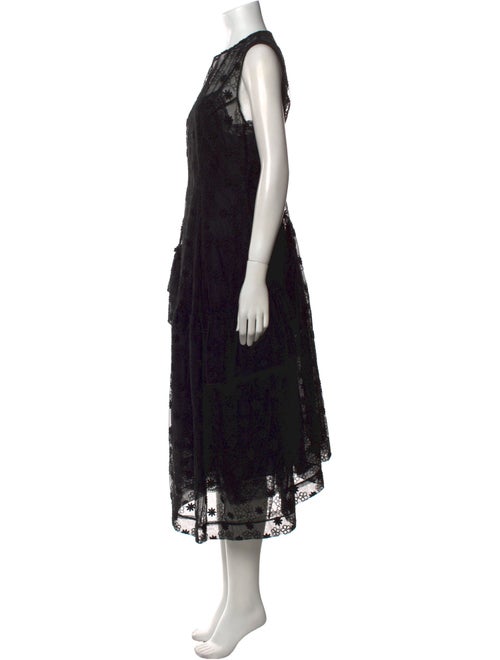 Simone Rocha Lace Pattern Midi Length Dress