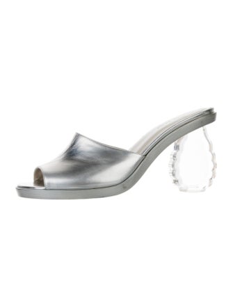 Simone Rocha Leather Slides