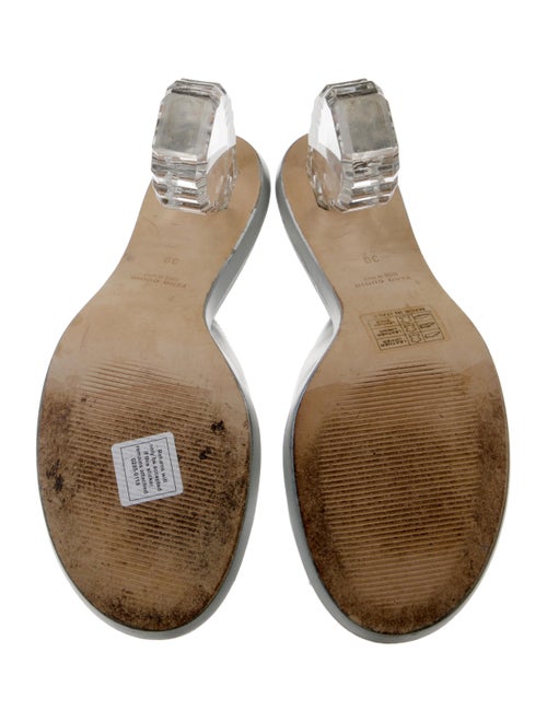 Simone Rocha Leather Slides