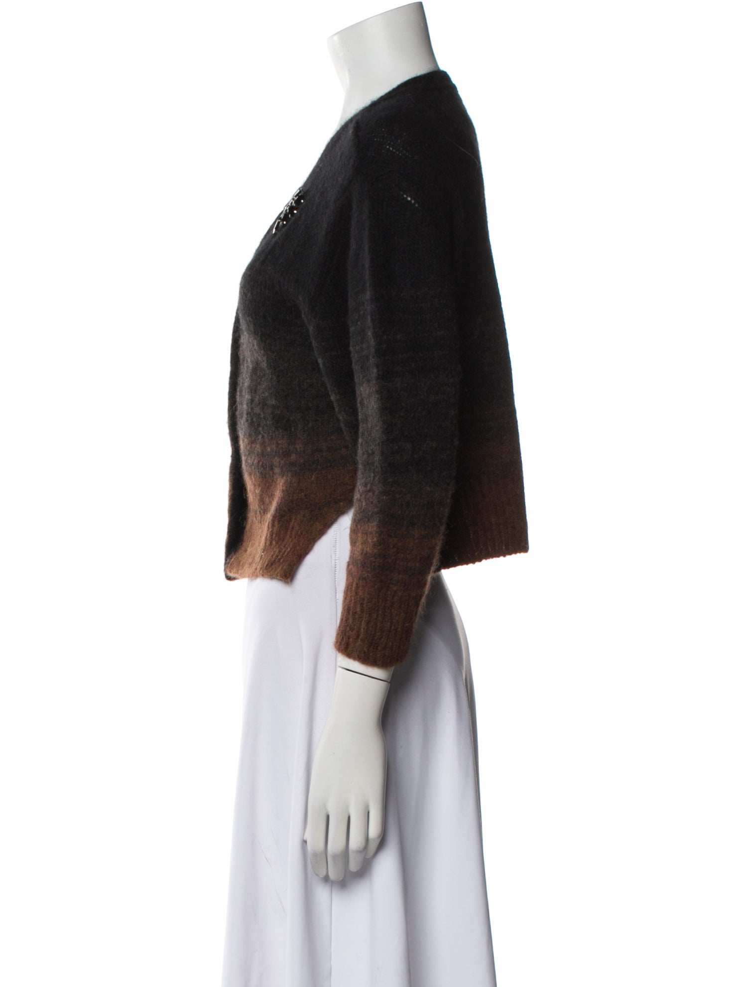 Simone Rocha Merino Wool Striped Sweater