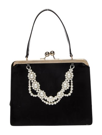 Simone Rocha Leather Top Handle Bag