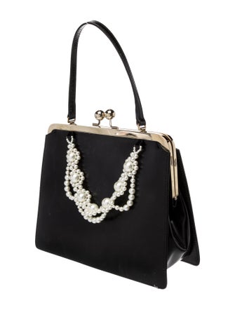 Simone Rocha Leather Top Handle Bag