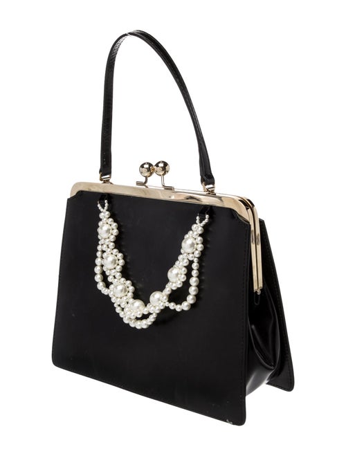 Simone Rocha Leather Top Handle Bag