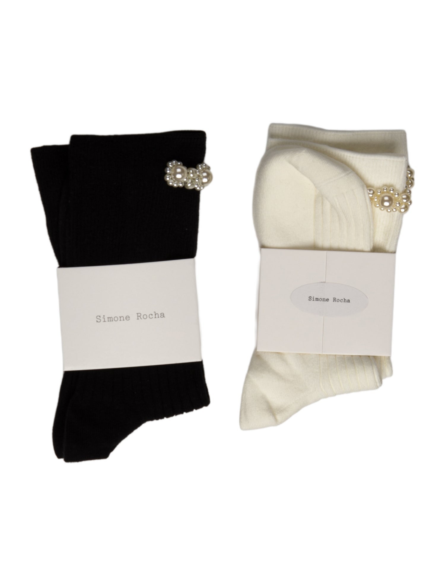 Simone Rocha 2 pack Knit Socks w/Tags