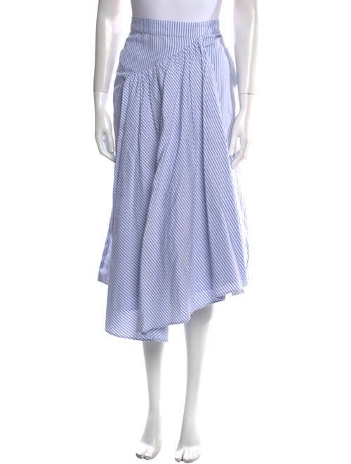 Simone Rocha Striped Midi Length Skirt