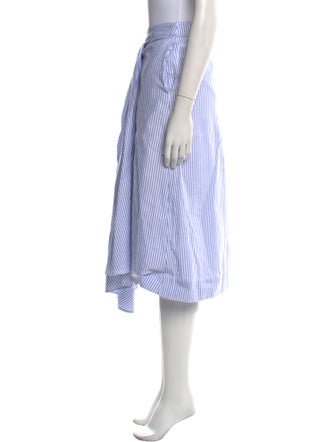 Simone Rocha Striped Midi Length Skirt