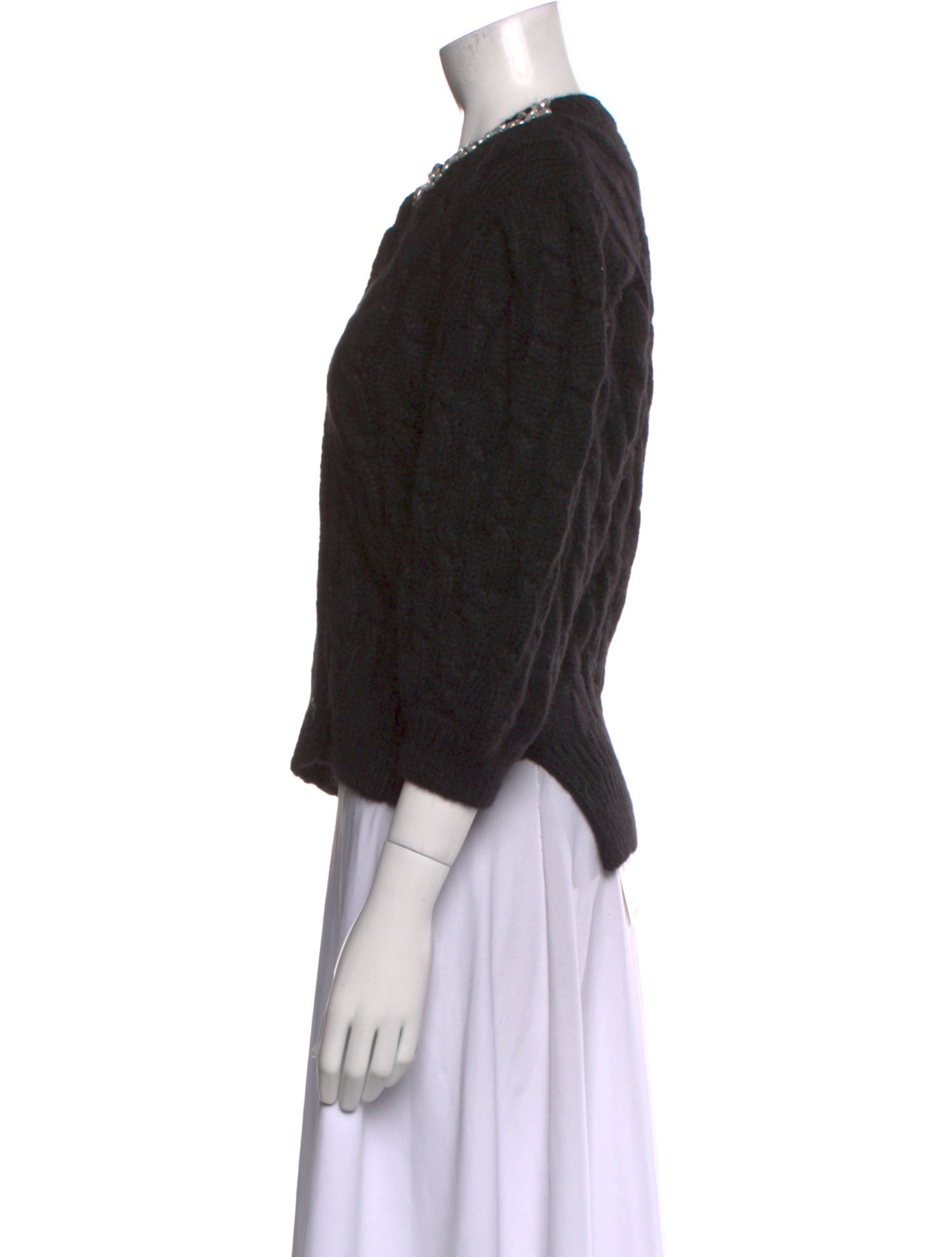 Simone Rocha Alpaca Scoop Neck Sweater w/ Tags