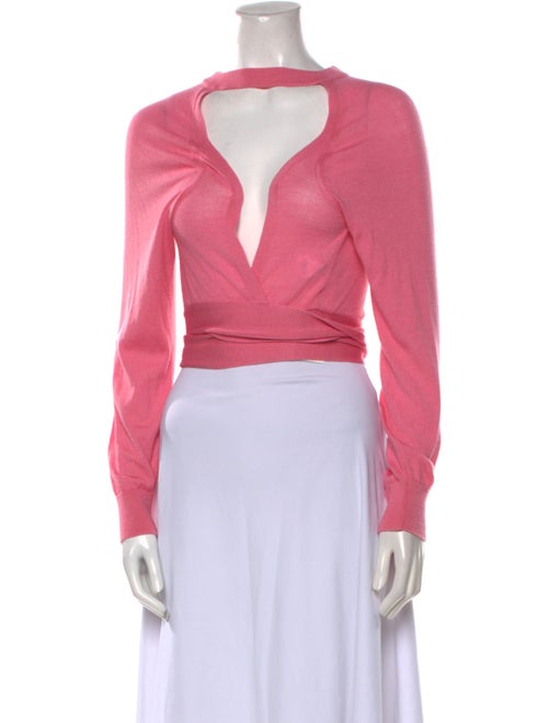 Simone Rocha Merino Wool V-Neck Sweater