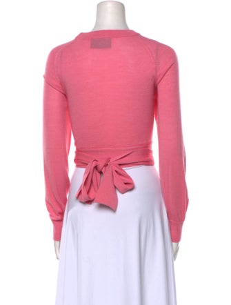 Simone Rocha Merino Wool V-Neck Sweater
