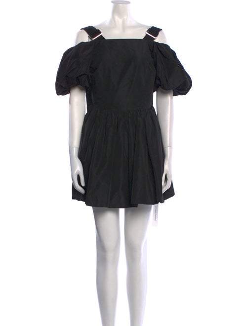 Simone Rocha Square Neckline Mini Dress