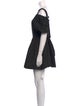 Simone Rocha Square Neckline Mini Dress