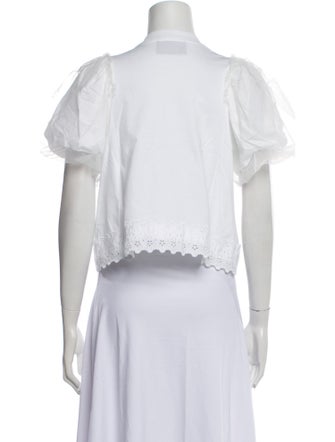 Simone Rocha Crew Neck Short Sleeve T-Shirt
