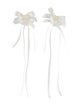 Simone Rocha Rosette Bow Earrings