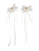Simone Rocha Rosette Bow Earrings