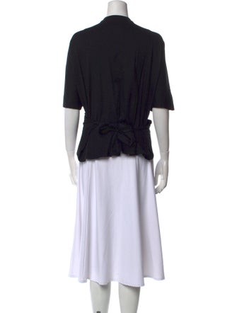 Simone Rocha V-Neck Short Sleeve Blouse