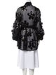 Simone Rocha Floral Print Evening Jacket