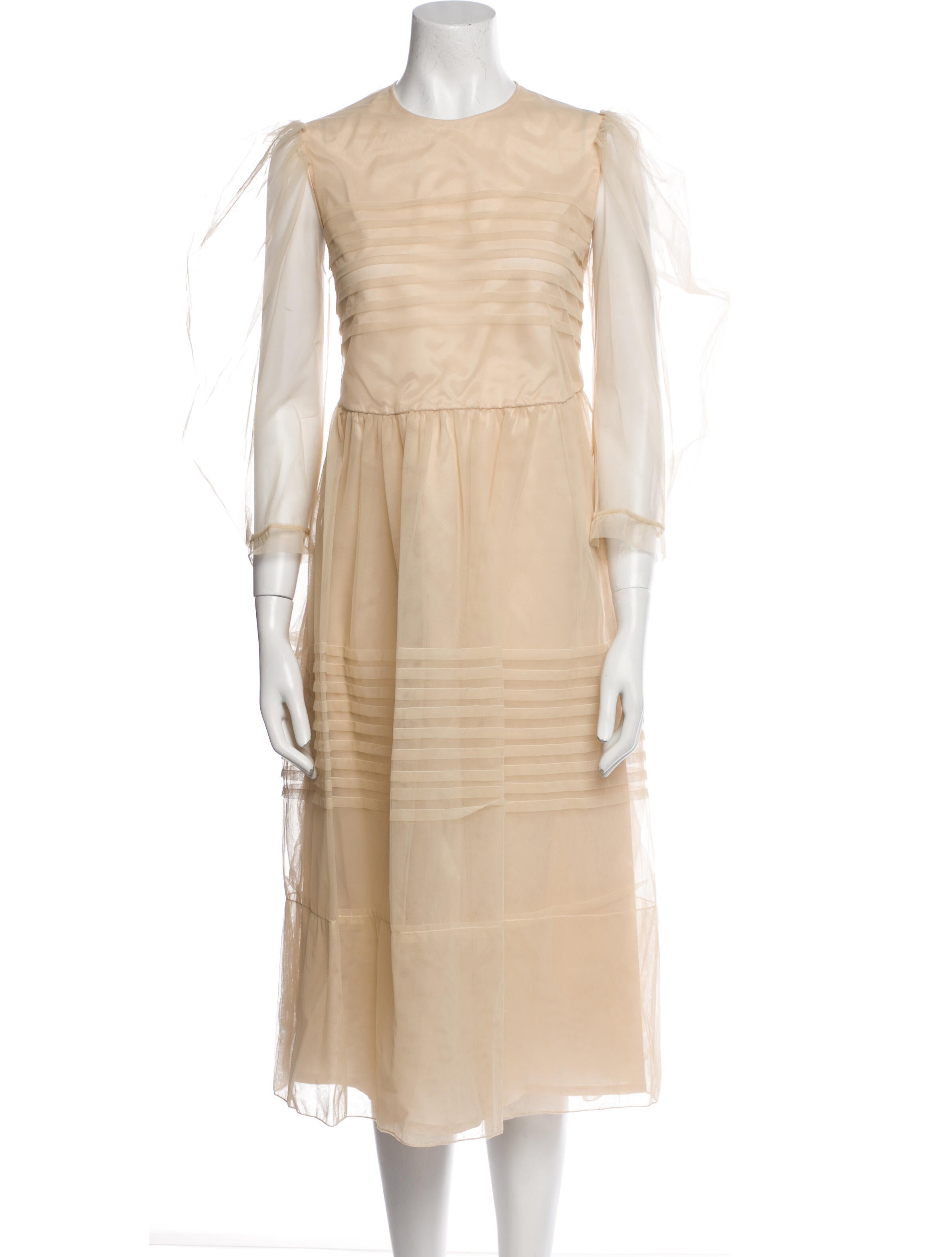 Simone Rocha Crew Neck Midi Length Dress w/ Tags