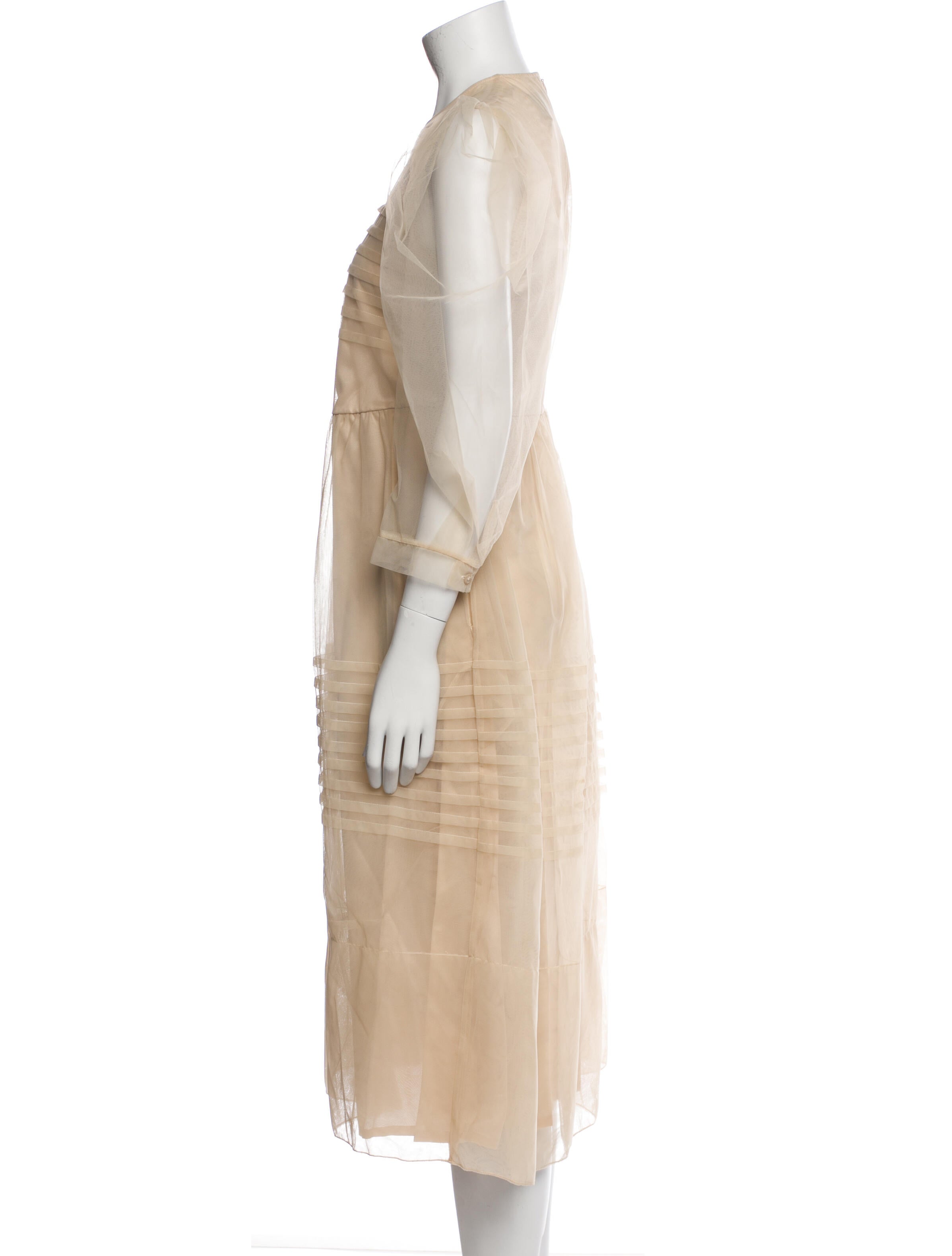 Simone Rocha Crew Neck Midi Length Dress w/ Tags