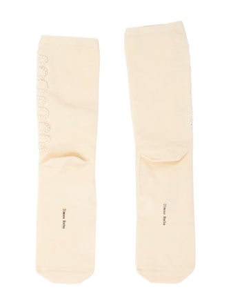 Simone Rocha Women's Beaded Socks