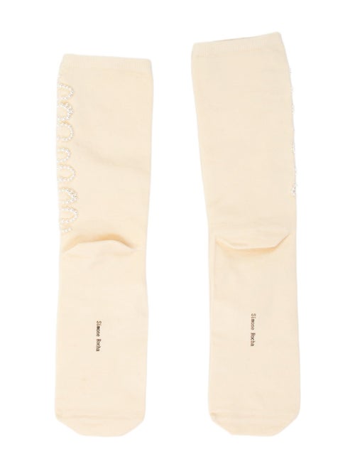 Simone Rocha Women's Beaded Socks