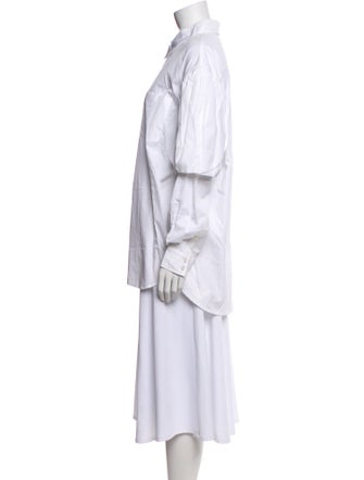 Simone Rocha Long Sleeve Button-Up Top